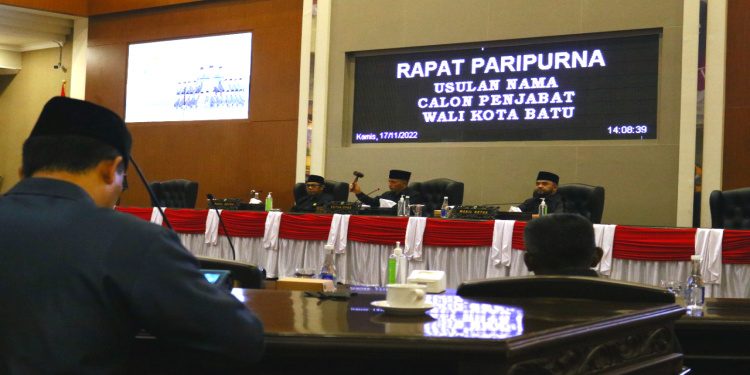 DPRD Kota Batu Usulkan 3 Nama Calon Pj Walikota Batu