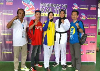 Atlet Taekwondo Kutim Sumbang 2 Emas dan 1 Perak di Porprov Kaltim