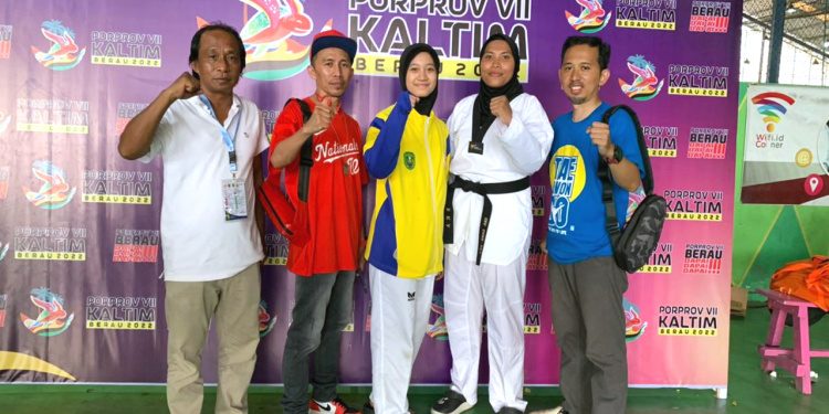 Atlet Taekwondo Kutim Sumbang 2 Emas dan 1 Perak di Porprov Kaltim