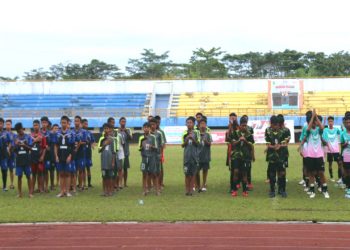 SMP Sangatta Utara Juara Fesbol Merdeka Belajar
