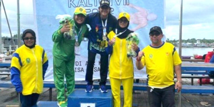 Atlet Kutim Sabet Tiga Medali dari Cabor Renang