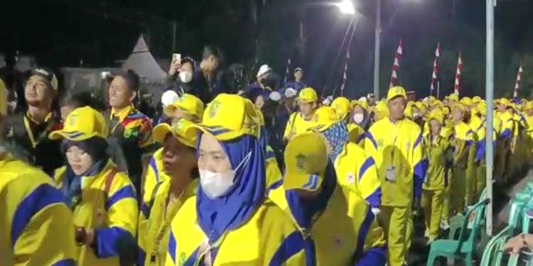 Seremoni Opening, Arfan Doakan Atlet Kutim Goreskan Prestasi