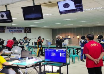 Sementara 3 Emas dari Cabor Menembak Kutim