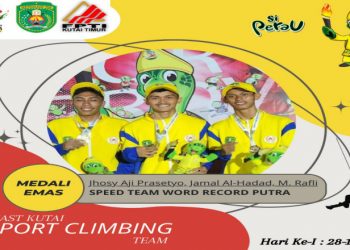 Hari Pertama, Atlet FPTI Kutim Amankan Tiga Medali