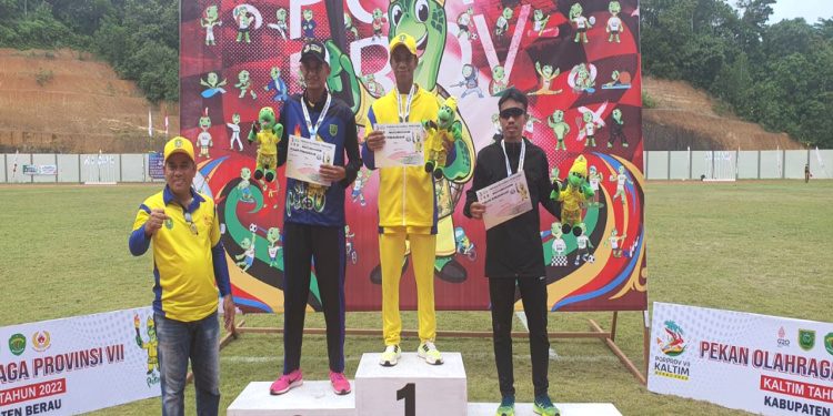 Atletik Kutim Kumpulkan 4 Medali di Porprov VII Kaltim