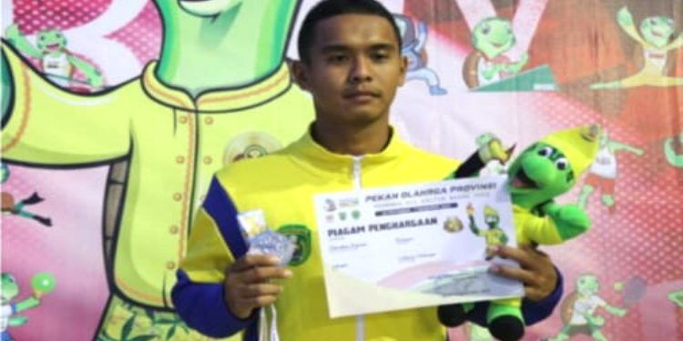 Latihan Dua Bulan, Fahri Raih Emas Porprov VII Kaltim