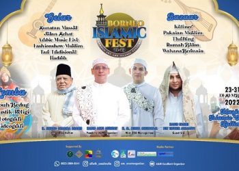 Borneo Islamic Fest 2022 di Islamic Center Samarinda, 23–31 Desember 2022