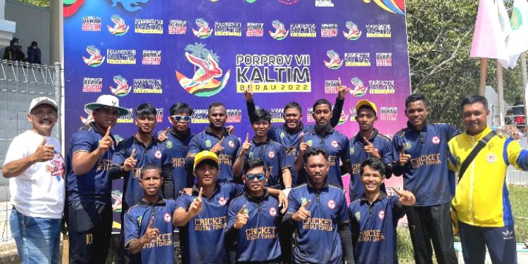 Tim Cricket Putra Kutim Incar Emas Ketiga