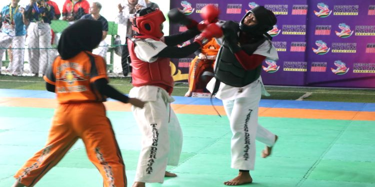 Lima Nomor Tanding Tarung Derajat Kutim Sudah Maju Babak Selanjutnya