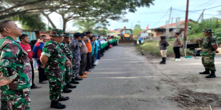 Awali Tahun 2023, Koramil 0909-01/Sangatta Jadi Pelopor Gotong Royong, Sasar STQ