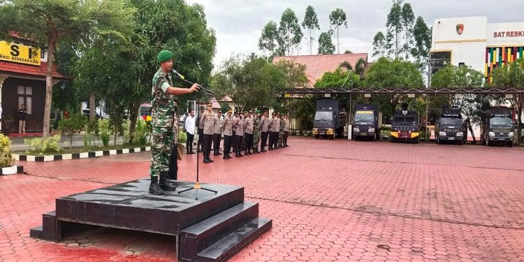 Tingkatkan Sinergitas dan Silaturahmi, Dandim 0909/Kutai Timur Berkunjung ke Mapolres Kutim