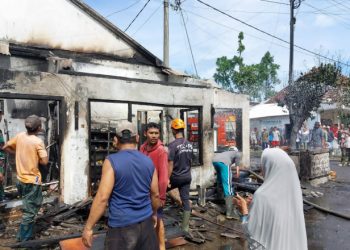 BPBD Lumajang Siapkan Kebutuhan Darurat Korban Kebakaran Ruko Darungan