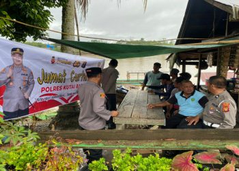 Jum’at Curhat, Cara Kapolsek Melak Dengar Keluhan Masyarakat