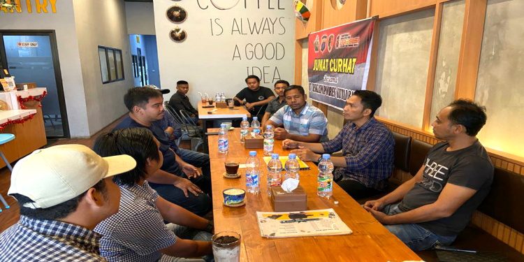 Sat Reskrim Polres Kubar Undang Kontraktor Kubar di Giat Jumat Curhat