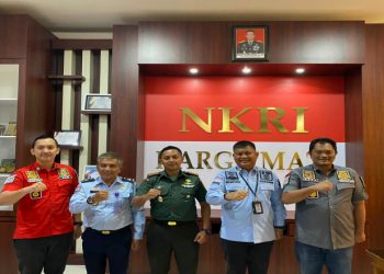 Tingkatkan Sinergitas, Dandim 0909/Kutai Timur Terima Kunjungan Silaturahmi Imigrasi Samarinda