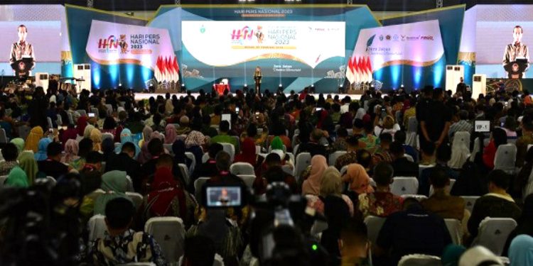 Peringatan HPN 2023, Presiden Jokowi: Dunia Pers Sedang Tidak Baik-baik Saja