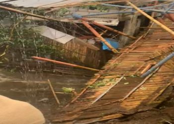 Batu Hujan Deras, Jembatan Bambu Dusun Gerdu Tulungrejo Runtuh