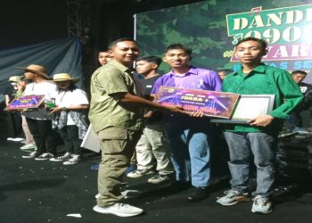 Ribuan Warga Hadiri Final Pentas Seni Dandim 0909/Kutai Timur Award
