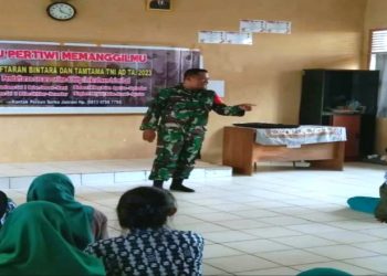 Motivasi Generasi Millenial, Babinsa Koramil 0909-06/Bengalon Sosialisasikan Penerimaan Prajurit TNI-AD