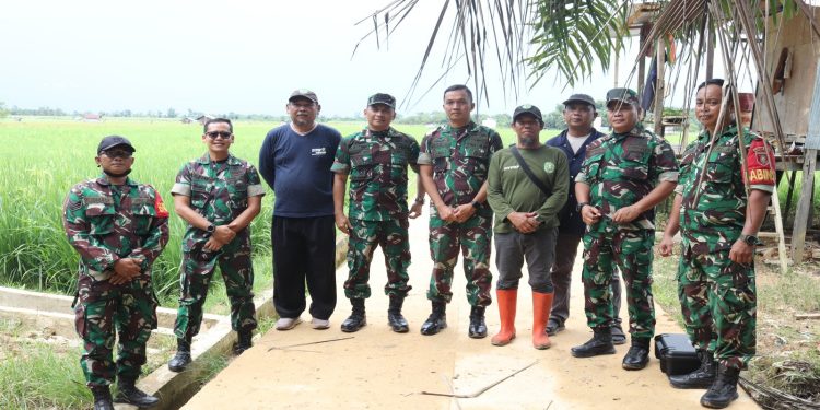 Dandim 0909/Kutai Timur Dampingi Tim Optimalisasi Lahan di Wilayah Sangatta Selatan