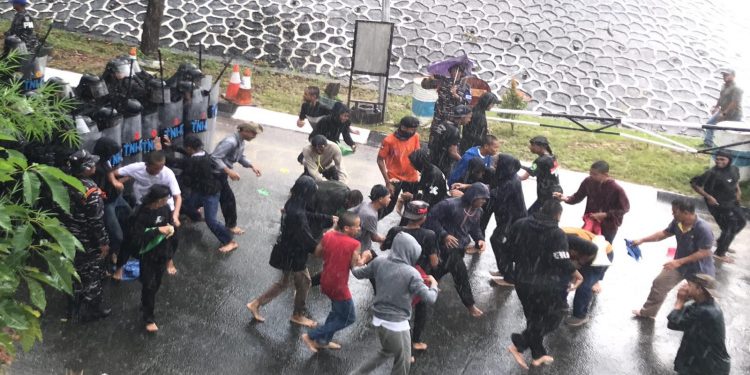 Lanal Sangatta Gelar Uji Terampil Gladi Tugas Tempur Pangkalan Tingkat P1-P2 TA 2025