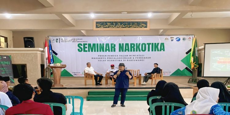 Serukan Peran Pemuda, HMI Cabang Banyuwangi Edukasi Bahaya Penyalahgunaan Narkoba