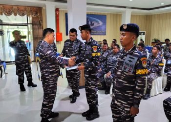 Lanal Sangatta Gelar Penataran Potensi Maritim Tersebar 2025