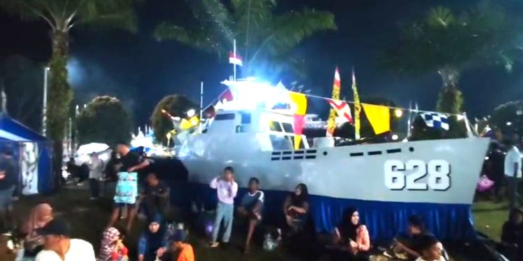 Lanal Sangatta Pamerkan Alutsista di Kutim Ekspo 2025