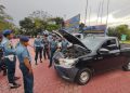 Lanal Sangatta Periksa Kesiapan Kendaraan Dinas Jelang HUT Pomal ke-80